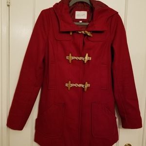 Hooded Toggle Pea Coat